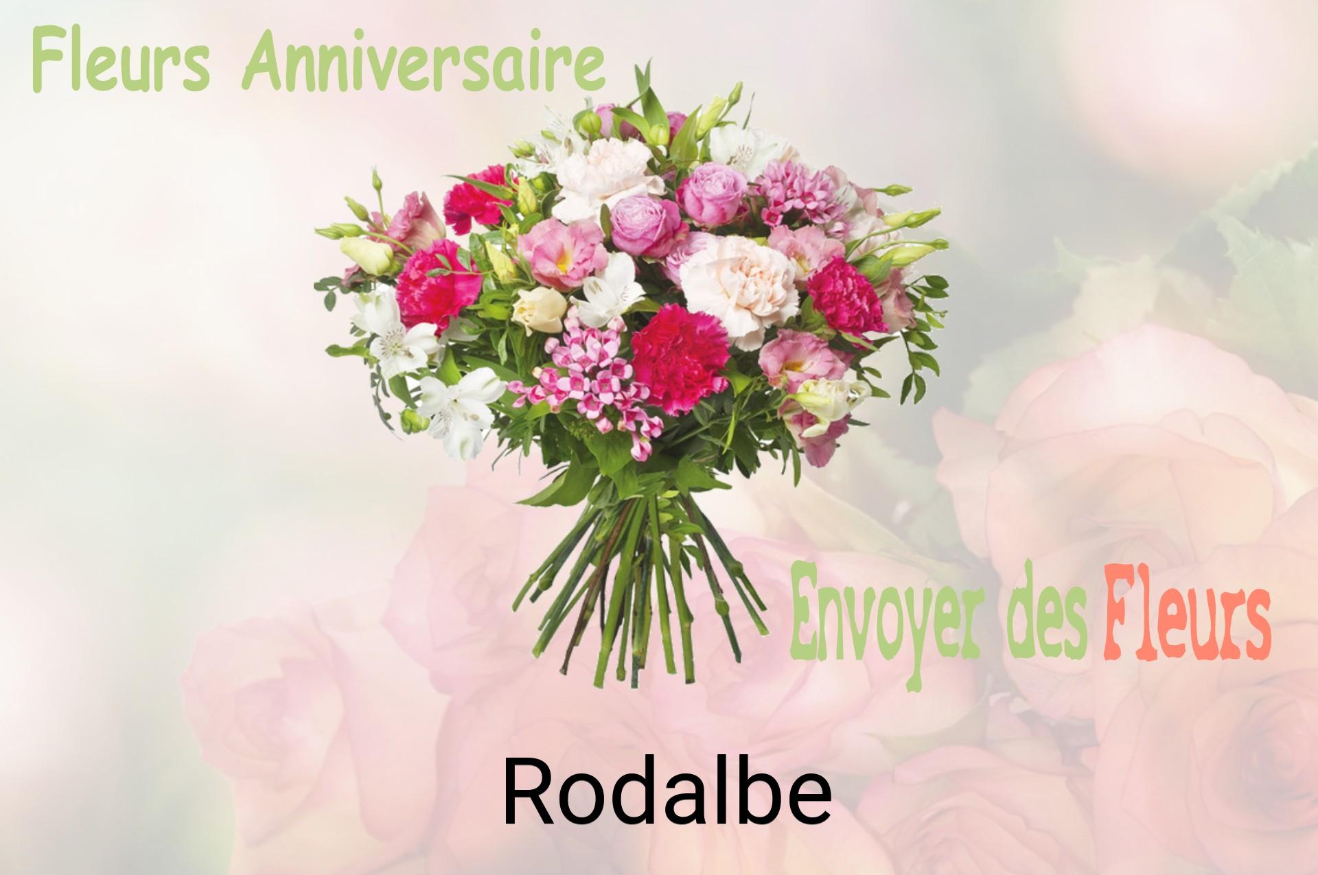 Bouquet de fleurs d’anniversaire livré à Rodalbe